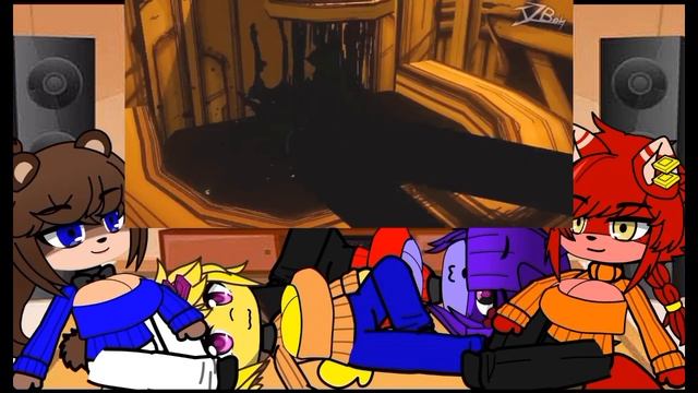 Реакции персонажей FAPNAF на Stickman vs Bendy and the Ink Machine Chapter 5 | A смотреть онлайн