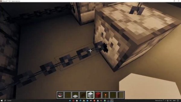 АЭС в майнкрафт рабочая (без модов)