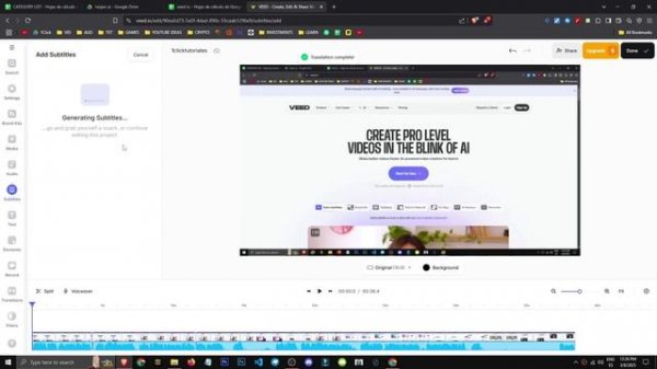 АВТОМАТИЧЕСКИЕ СУБТИТРЫ в veed io: Легкое Преобразование