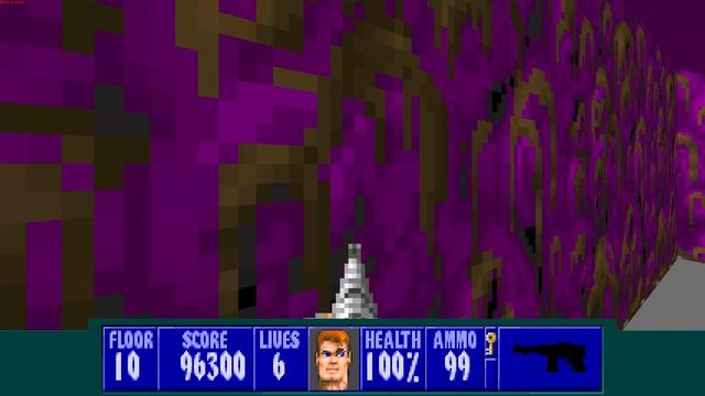 Wolfenstein 3D  Прохождение 1 Ностальгия 1Эпизод Floor 1-3