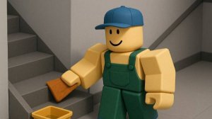 Чистим ступеньки под кайфовую музыку