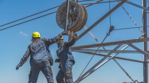 Монтаж проводов марки АСКП 300/67