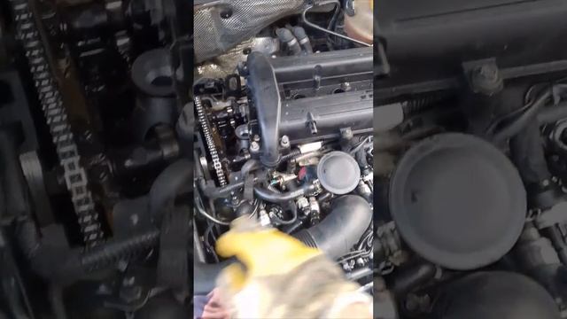 Как заменить прокладку клапанной крышки Opel 2.2 Direkt