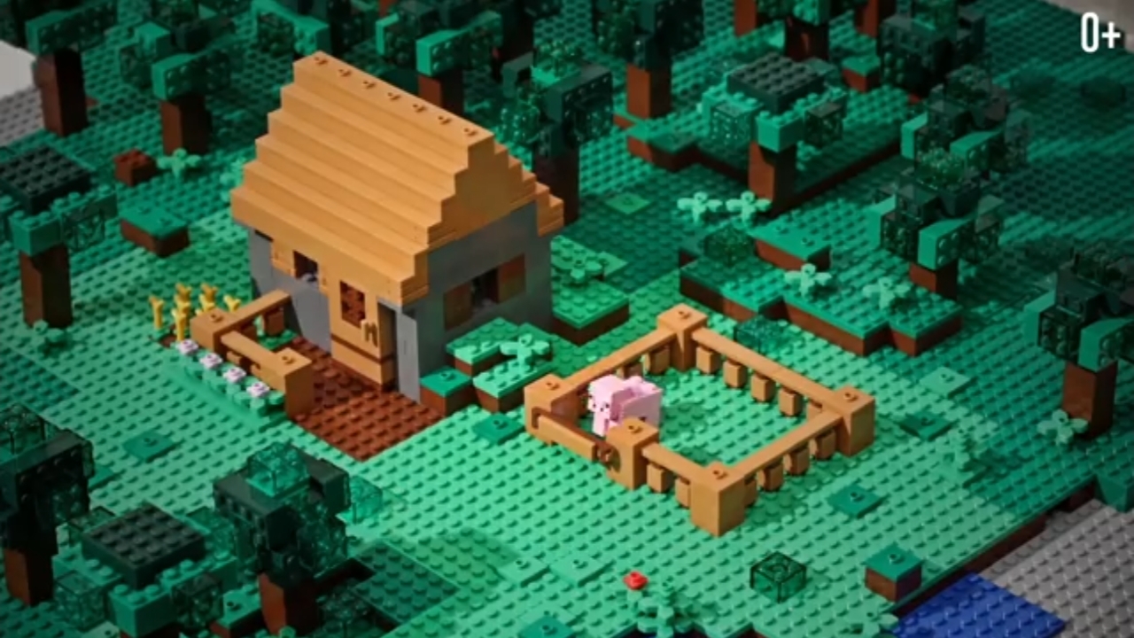 лего майнкрафт смотреть онлайн