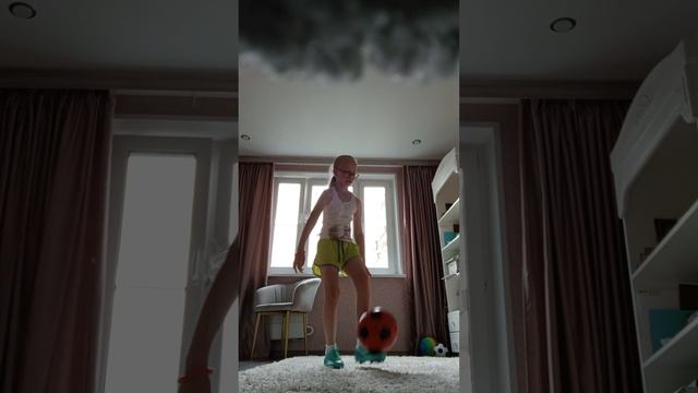 футбол с Настей