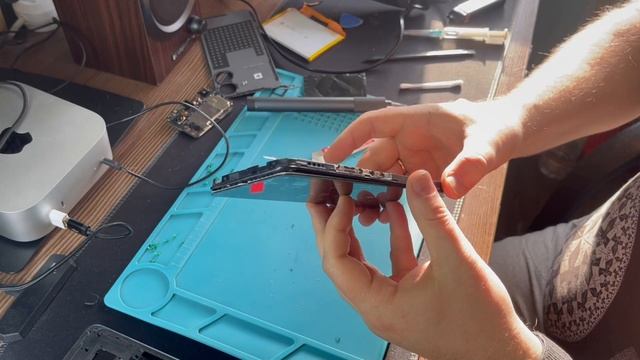 Redmi 13c он же Poco c65 замена дисплея и разборка. смотреть онлайн