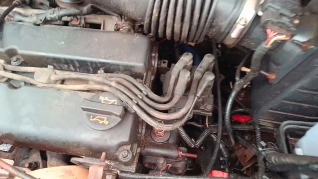 Пробита прокладка ГБЦ.