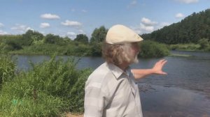 Место силы на Стрелке реки