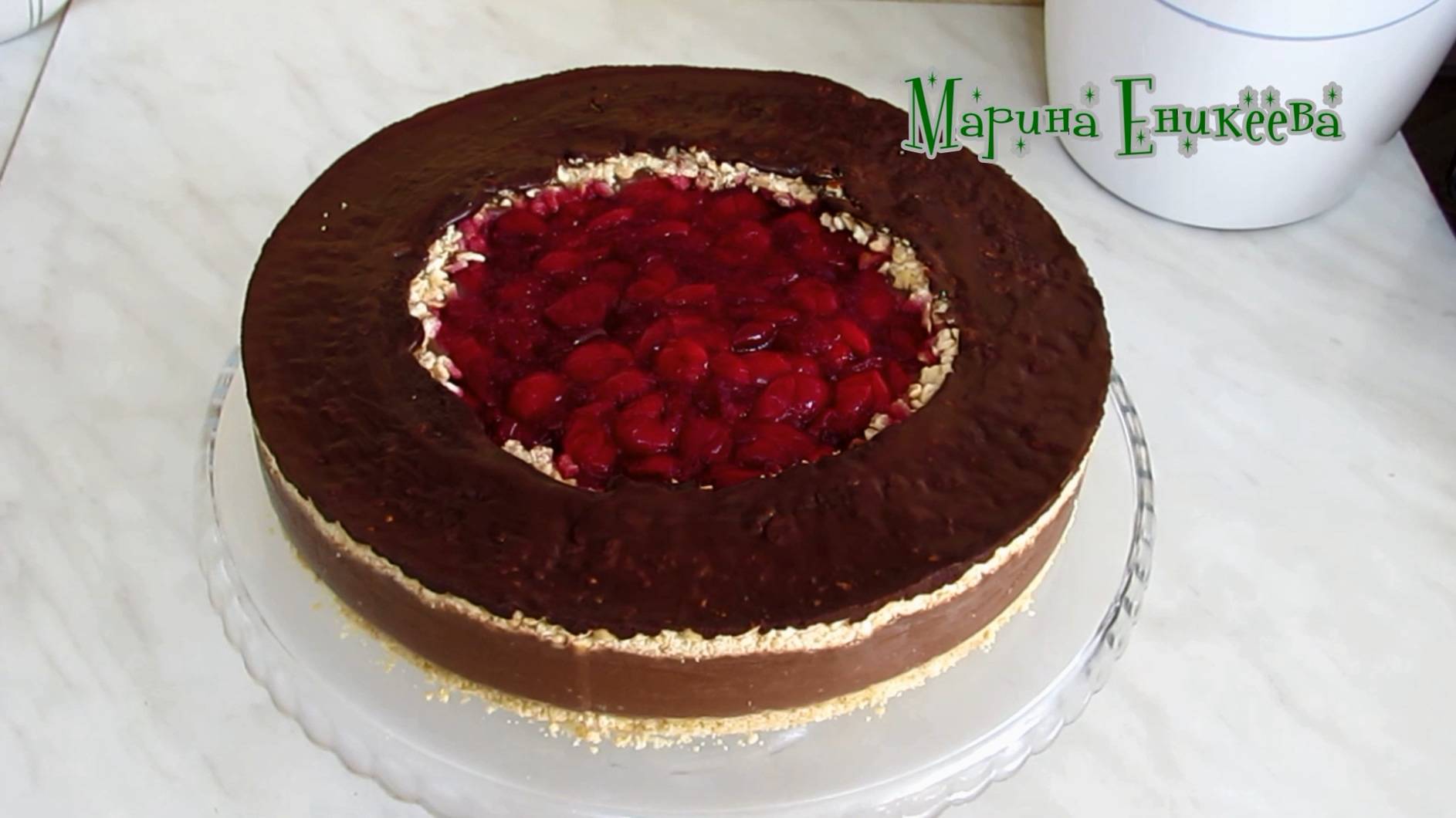 Торт ВУЛКАН БЕЗ ДУХОВКИ! ВКУСНЫЙ ТОРТ на СКОРУЮ РУКУ! БЕЗ ВЫПЕЧКИ и ВЗБИВАНИЯ смотреть онлайн