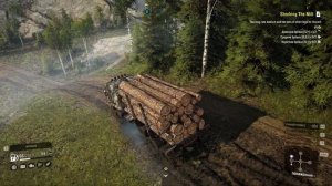 Snowrunner возим лес.тест новой физики управления похожая ?