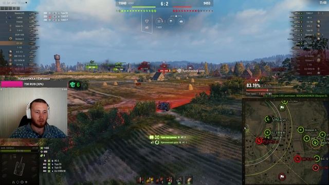 ТРИ ОТМЕТКИ НА  СУ-101 ! Серия 2.  85,04%.