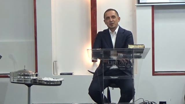 Вечеря Господня, проповедует пастор церкви Агапов А.Н.