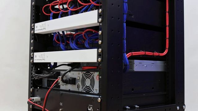 Слаботочная стойка с установкой в мебели.