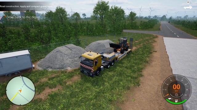 Road Maintenance Simulator 2  Winter Services - Гравий