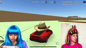 КИТАЙКА УЧИТЬСЯ ИГРАТЬ В CHICKEN GUN С КСЮШЕЙ!