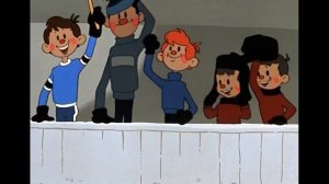 Советский Мультфильм про хоккей "Шайбу! Шайбу!!"