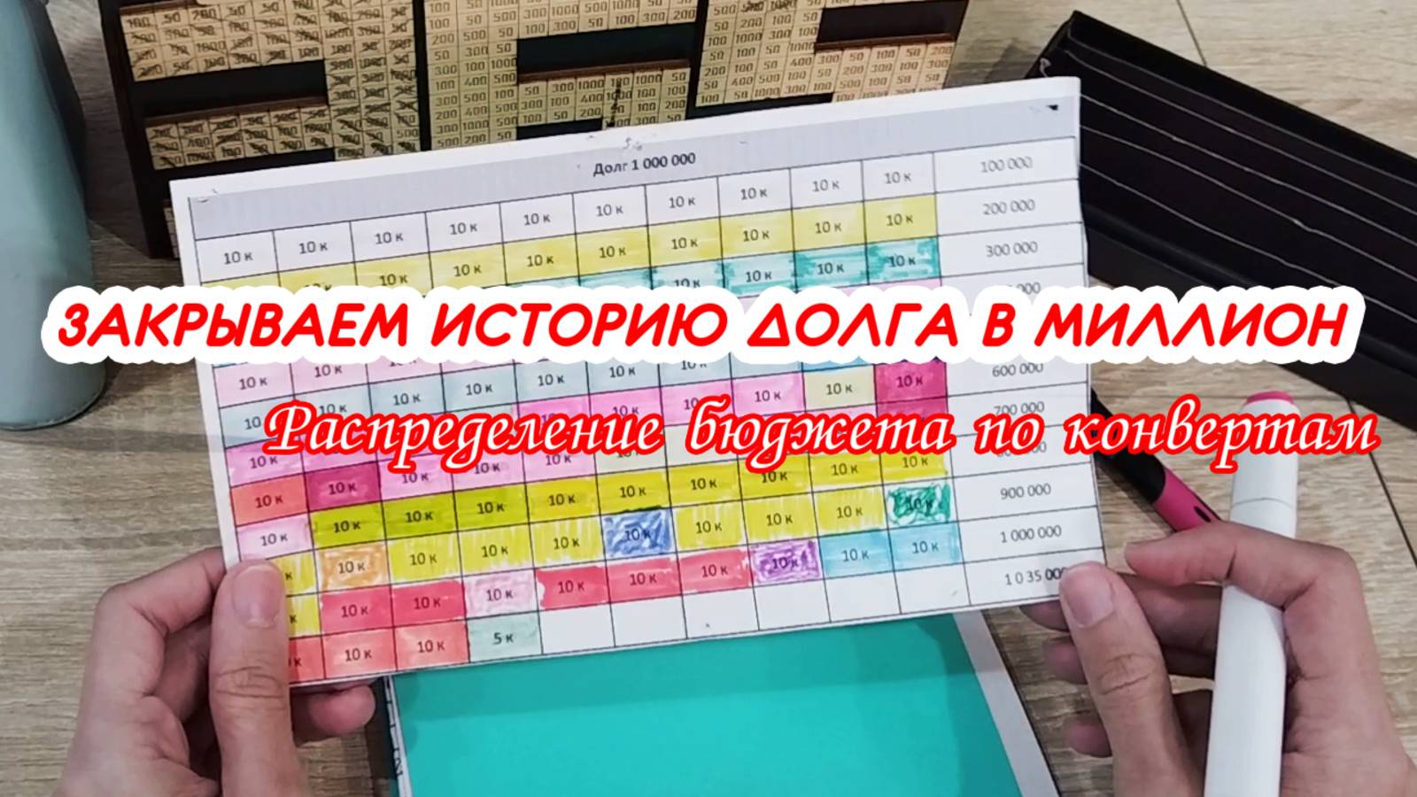 🎉Конец истории с долгом в миллион🙌 Распределение бюджета по конвертам Июнь 2025