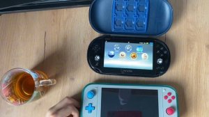 ЛЕГЕНДАРНОЕ СРАВНЕНИЕ Nintendo Switch Lite и PsVita!!!😱😱😱 Что Лу