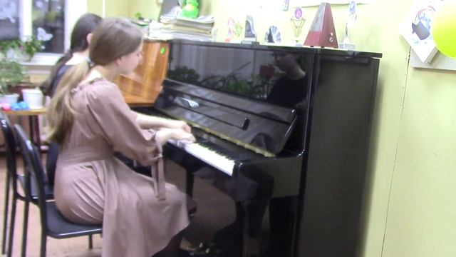 Семакова Полина - Алферова Татьяна Г.Свиридов Вальс, Т