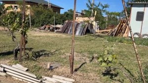 Ровняю каскады на дачном участке