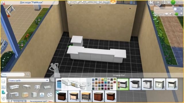 Строю МАГАЗИН ОДЕЖДЫ в Магнолии Променейд | The Sims 4