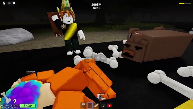 ПЕРВОЕ ПУТЕШЕСТВИЕ - Roblox Hitch A Hike