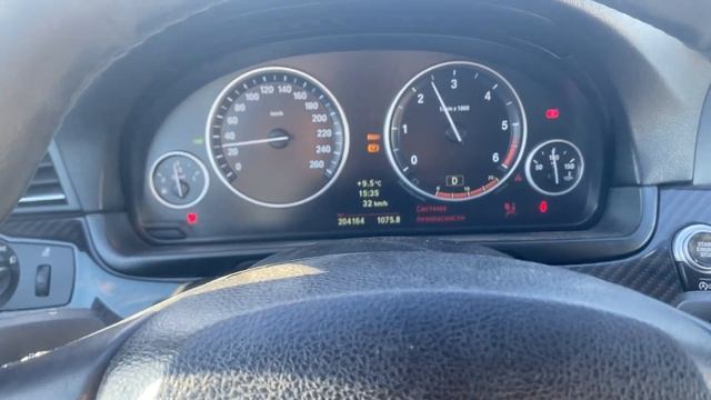 BMW F10 2.0 Turbo Diesel ошибка по наддуву турбины.
