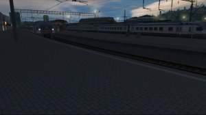 Движение поездов на Курском вокзале | Trainz 19