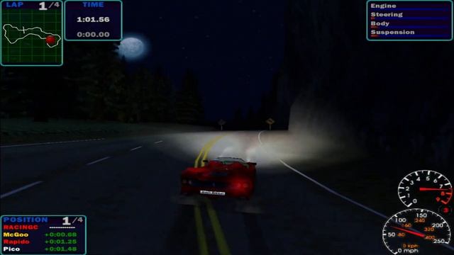 РАВНЫЙ КОНКУРЕНТ В NEED FOR SPEED: HIGH STAKES смотреть онлайн