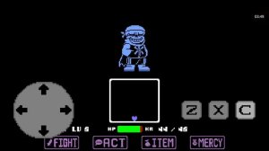 битва с Сансом TS!Underswap