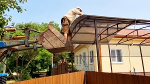 Переезд на юг | Покрываем арку | Приехала дочь из Томска