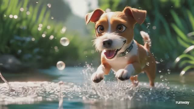 🐶 Приключения рыжей собачки– Детская песенка-мультик смотреть онлайн