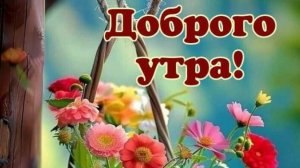 С Добрым утром, хорошим днем