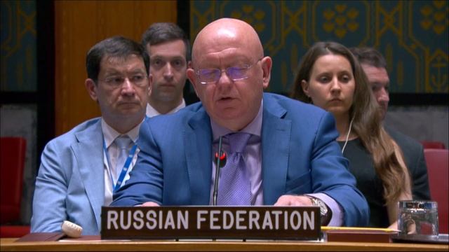 EoV By PR Vassily Nebenzia On UNSC Draft Resolution On The Middle East