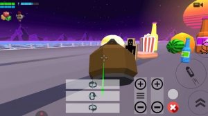 мы с Михой прилетели на Марс и нас спасли в 3 дне и в конце Миху засосал червяк огромный.