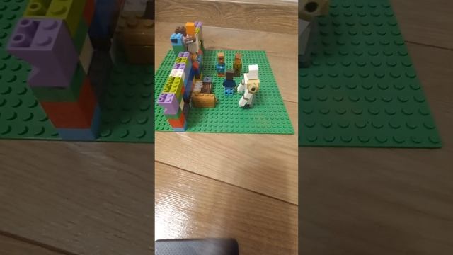 Лего майнкрафт наподение мобов смотреть онлайн