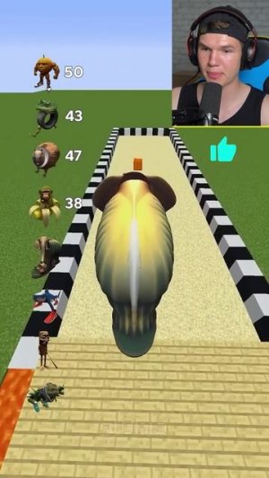 Кто Победит в Minecraft?🤔 52% #shorts #шортс #minecraft #майнкрафт #вмайнкрафт #проверка #lisfox