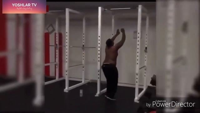 Бу одам тирик колдимикан? Спорт залдаги кулгули холат?