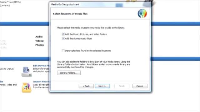 Xperia Neo/Neo V. Поддержка. Работа с мультимедиа.