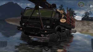 Сравнение Камаз-4310, Урал-4320/Пониженная передача (RTHD)