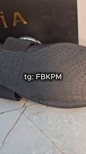 Балетки ALAÏA JEWEL — когда каждая деталь как украшение 👑