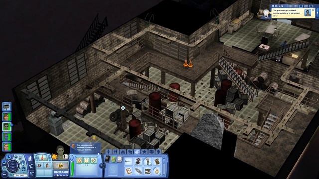 Симс 3. Симорама. Гробницы #1. Titus Industries-1 смотреть онлайн