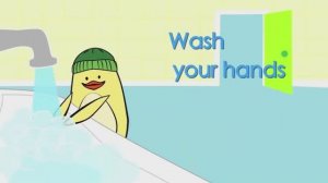 Песня на английском языке "Wash Your Hands"