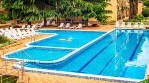 Обзорное видео Санаторно-курортный комплекс GOLDEN FAMILY, Алушта