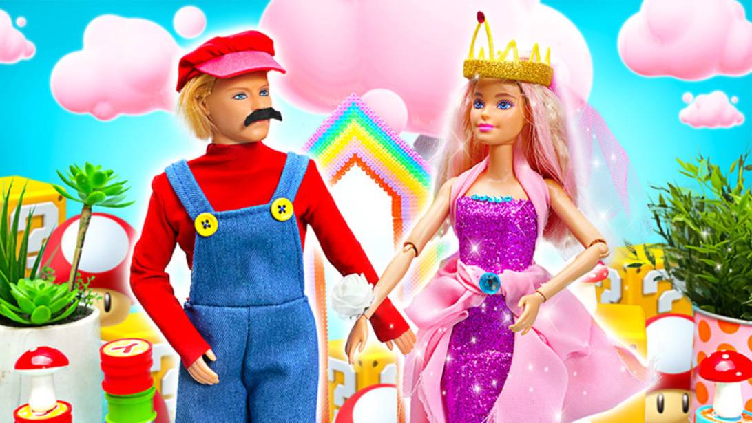 👑Свадьба Пич и Марио 💍 Волшебное преображение принцессы! смотреть онлайн