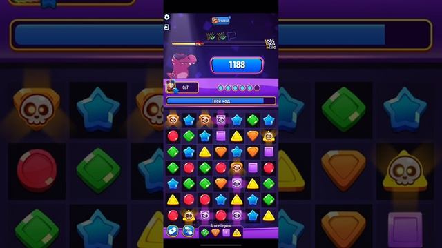 Прохождение Solo Challenge Score Rally Rainbow 2300 | Match Masters