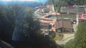 Роза Хутор. На высоту 2320 м на подъемнике. Роза Пик. Красная поляна