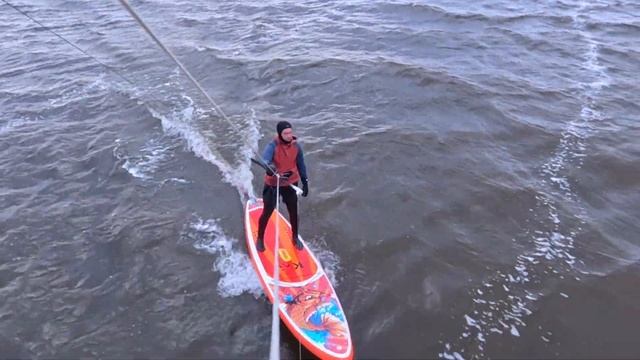 Сапборд с парусом