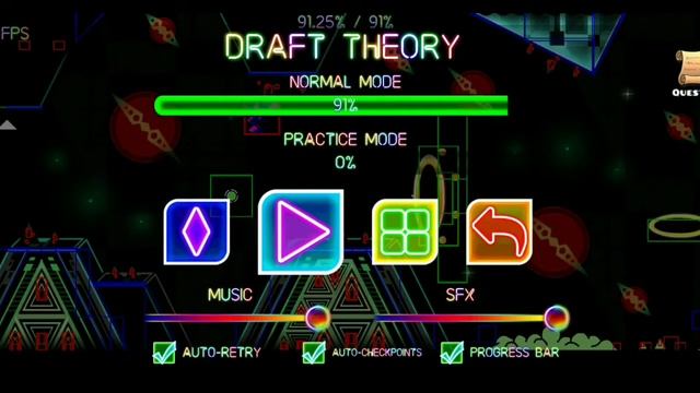 DRAFT THEORY by:bizaare. easy demon (просадки фпс есть) смотреть онлайн