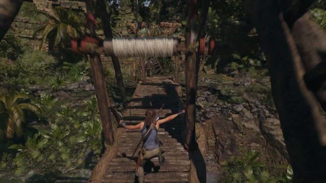 Shadow of the Tomb Raider: Загадка с мостом (Bridge puzzle) смотреть онлайн